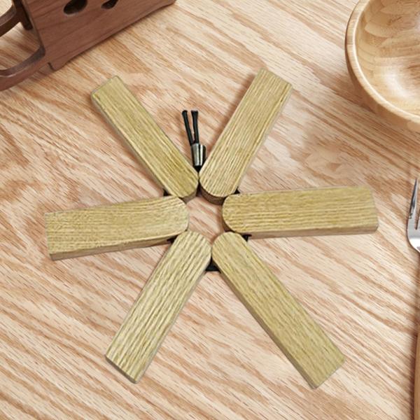 折りたたみ式滑り止め耐熱パッドポットホルダーマットコースターツール