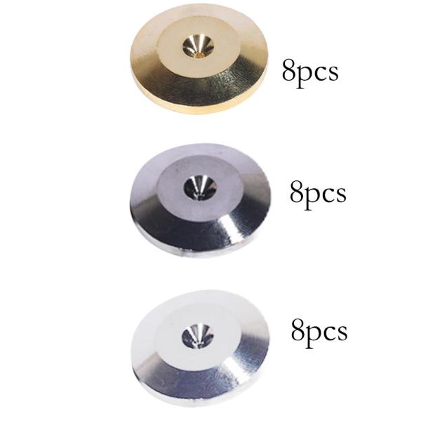 8ピーススピーカースパイクパッドマットHiFiアンプ用スピーカーショックベース