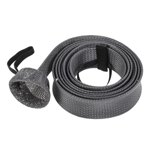 釣り竿スリーブ74.8インチ編組メッシュロッドプロテクター釣り竿ソックス釣り竿カバー