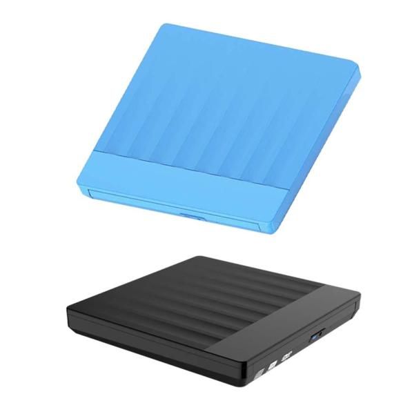 外付けDVDバーナーUSB3.0CD /DVDROMプレーヤーDVDドライブデュプリケーターリーダープレーヤーレコーダーforMacWind