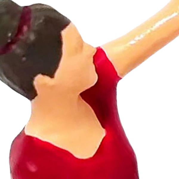 レ1:64スケールの人々の置物ジオラマシーンレイアウトミニチュアセルフィー人形