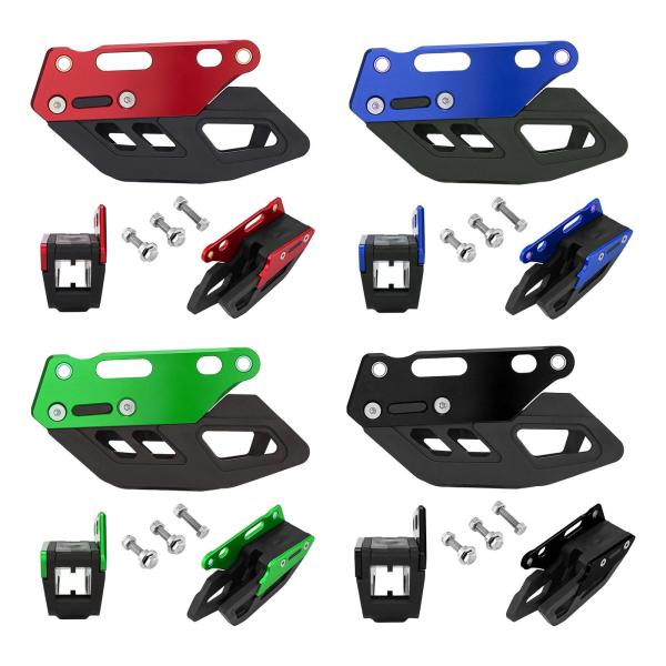 ほとんどのオートバイ用のCNCアルミニウムチェーンガイドガードプロテクターダブルホール交換保護