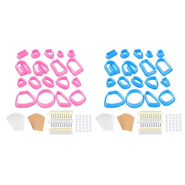 プラスチックポリマークレイカッターDIYモールドイヤリングカッティングモールドデザイナー用