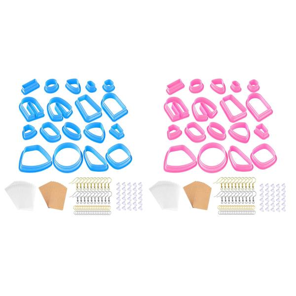 プラスチックポリマークレイカッターDIYモールドイヤリングカッティングモールドデザイナー用