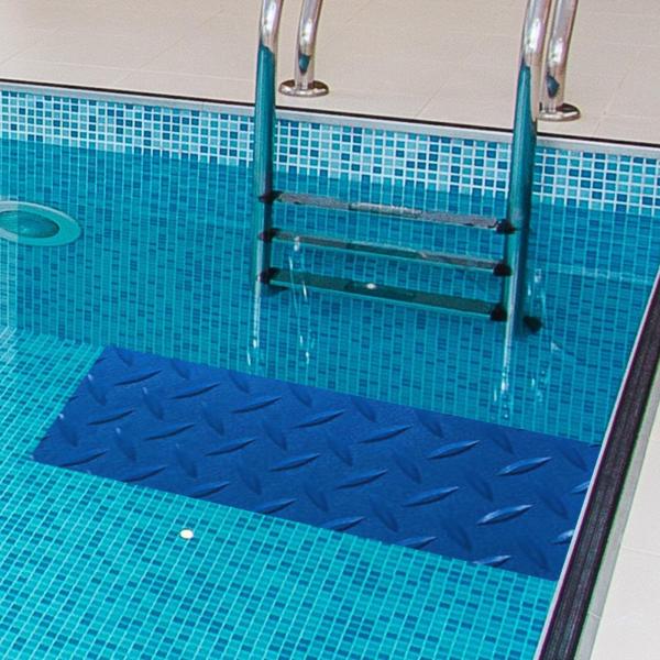 正面玄関のプールのための滑り止めのプールのはしごマット