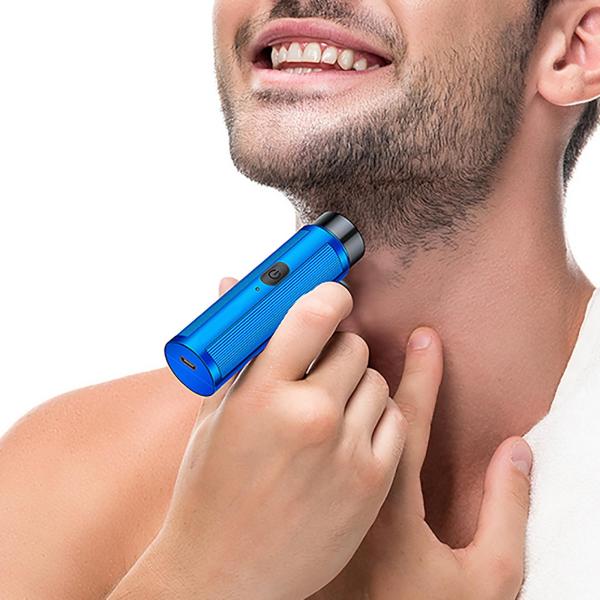 旅行の顔のひげの男性のためのミニ電気シェーバーUSB充電脱毛