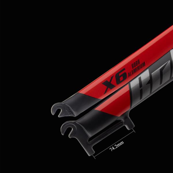 MTBバイクストレートリジッドフォーク26/27.5 / 29 インチ1-1/8インチ