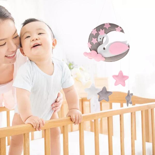 幼児のためのモバイル新生児玩具ミュージカルベビーベッドモバイル