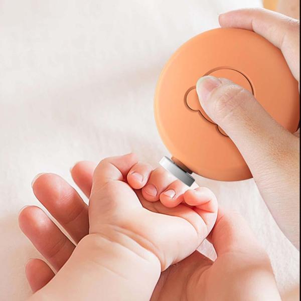 新生児の幼児のつま先と指のための赤ちゃんの電気ネイルファイルラウンドデザイン