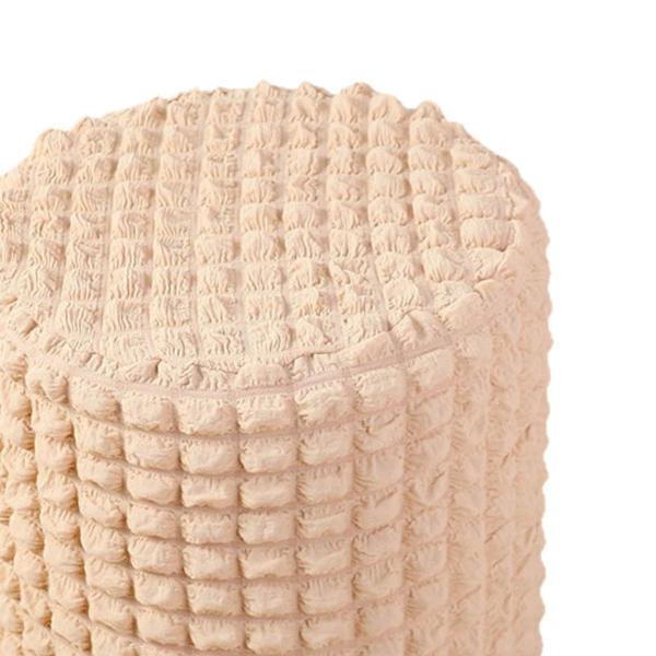 寝室の家のための弾性オットマンカバーリムーバブルストレージオットマンスリップカバー