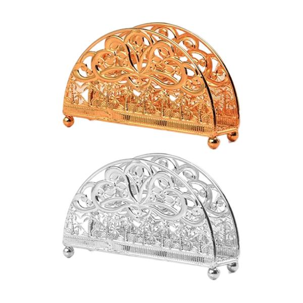 鉄ナプキンホルダーティッシュディスペンサー自立式ディナー収納スタンドバー