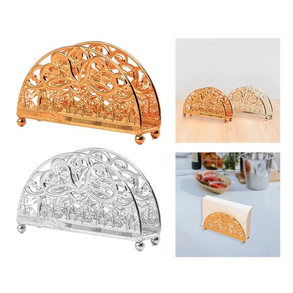 鉄ナプキンホルダーティッシュディスペンサー自立式ディナー収納スタンドバー