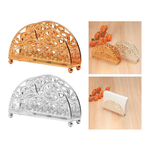 鉄ナプキンホルダーティッシュディスペンサー自立式ディナー収納スタンドバー