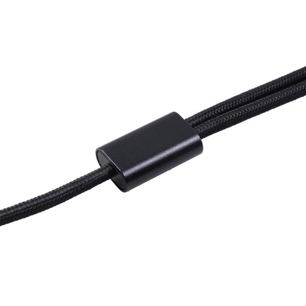 3.5mmオーディオケーブル.5mm1/8インチTRSオスから2x6.35mm1/4インチ TSオス（CDプレーヤー用）