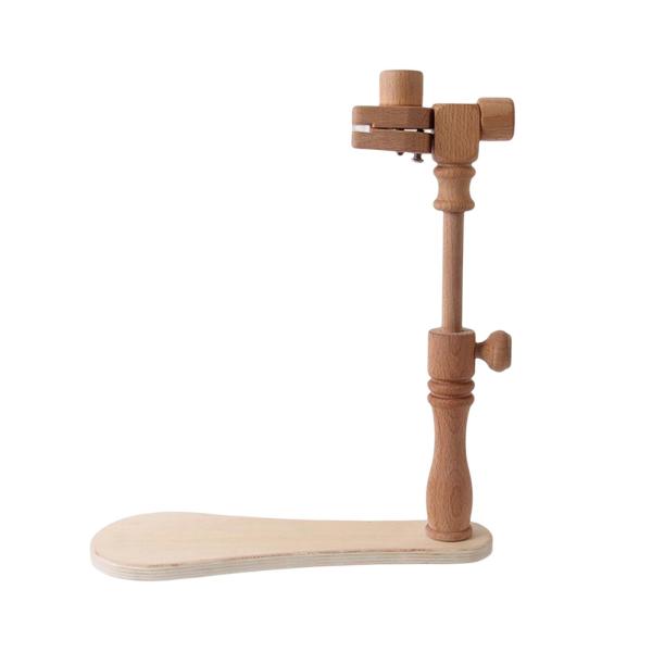 クロスステッチフープホルダーラック360度回転リング縫製用回転可能