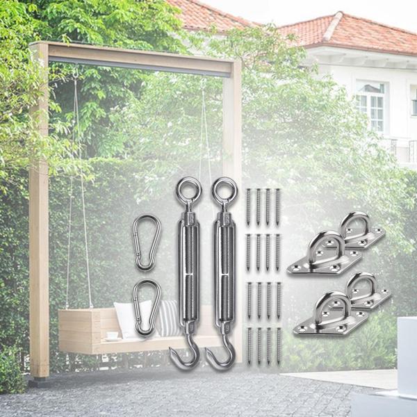 ハンモックスイングハンガーハードウェアパンチングバッグジムヨガツリー用スイベルハンガー