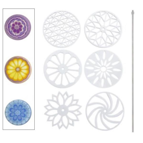 フィット直径カラムモールドケーキ用のプルスルーシェイパーソープモールドツール