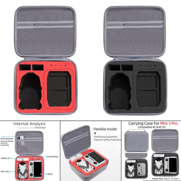 DJIRCリモコンRCドローン部品用トラベルドローンキャリングケース収納バッグ