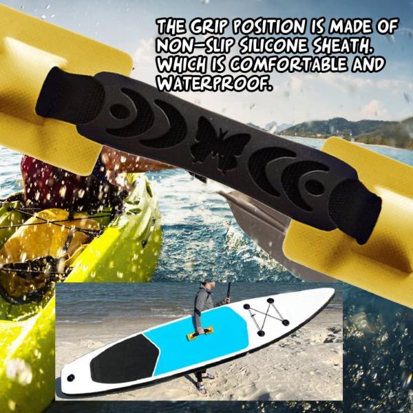 インフレータブルカヤックカヌー用PVCナイロンストラップアームレストグラブハンドル