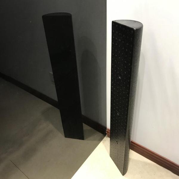 ハーフラウンドヨガコラムローラーバランストレーニングマッサージグリッドEPPフォーム機器ワークアウトエクササイズピラティス用高密度成形ヨガブ