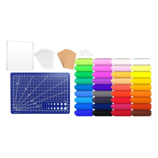 プラスチックポリマークレイカッターイヤリングカードクラフトでセラミック手作りDIY