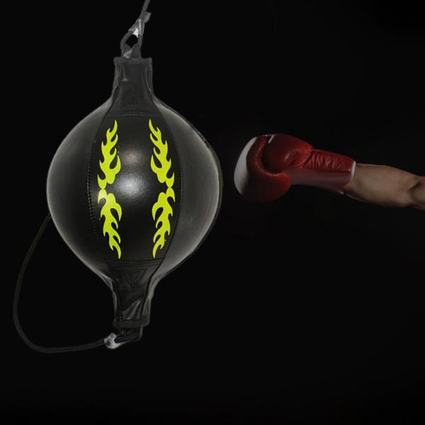 PUスピードボールダブルエンドサンドバッグヒットフィットネスMMAボクシングリフレックスボール