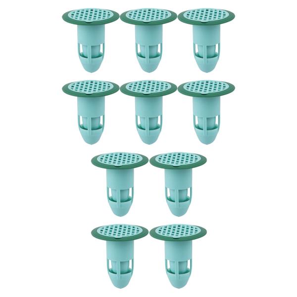 10x脱臭フロアドレンコアシャワードレンストッパー防臭防臭バスタブドレンフィルターホテルトイレ用ヘアトラップシール