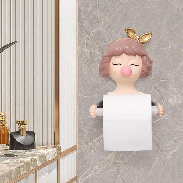 トイレットペーパーホルダーペーパータオル棚バスルーム収納ラック洗面所用
