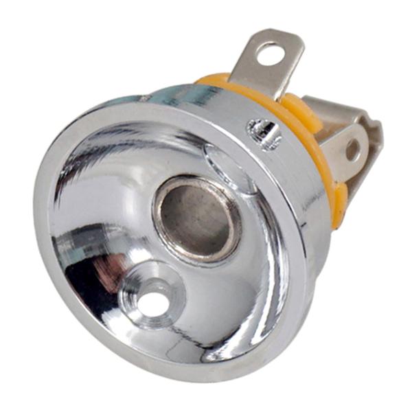 6.35mmギタージャックプラグソケット入力出力ソケットギター交換TLエレキギター交換部品用アクセサリー