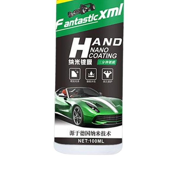 ナノセラミックスプレーコーティングポリッシュ液体スプレーセルフクリーニング水なし洗車