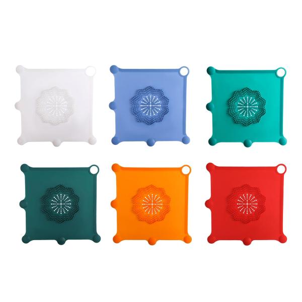 排水口ャー お手入れ簡単 角型フィルター 平型ストレーナー 浴室用