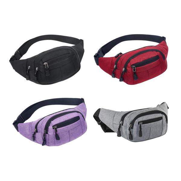 ファニーパック  レディース ウエストバッグ ヒップバッグ 防水ウエストパック ハイキング 旅行 ランニング用
