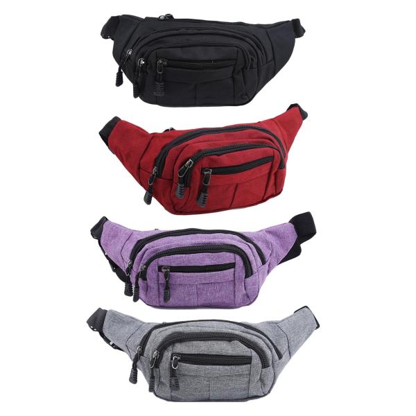 ファニーパック  レディース ウエストバッグ ヒップバッグ 防水ウエストパック ハイキング 旅行 ランニング用