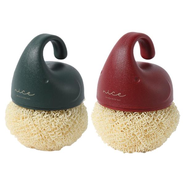 万能食器洗浄ボール シンク ブラシ ハンドル付き ボウル ディッシュ カウンタートップ用