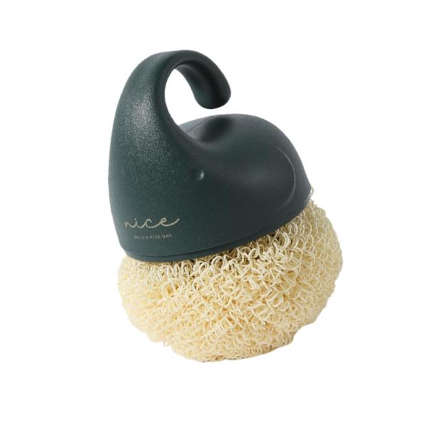 万能食器洗浄ボール シンク ブラシ ハンドル付き ボウル ディッシュ カウンタートップ用