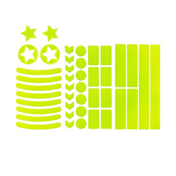 反射ステッカー 高視認性 装飾警告 バイク バイク用