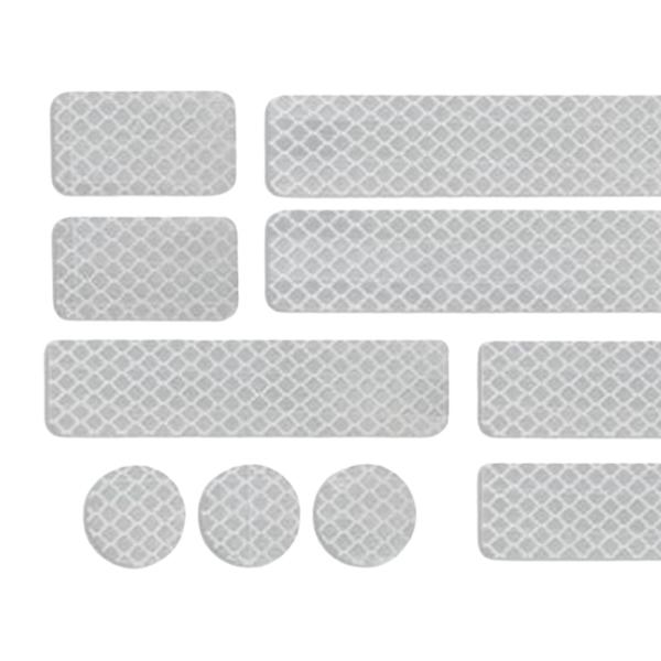 反射ステッカー 高視認性 装飾警告 バイク バイク用