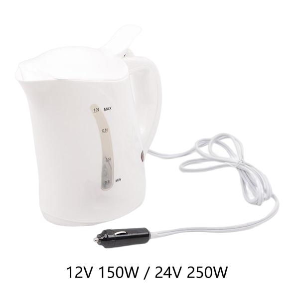 1L大容量車用電気ケトル、お湯、お茶、コーヒー作り用