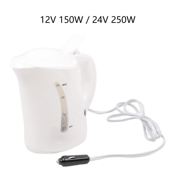 1L大容量車用電気ケトル、お湯、お茶、コーヒー作り用