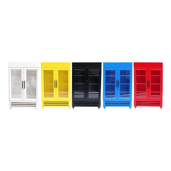  1/12 ドールハウス 冷蔵庫 冷凍庫 木製家具 子供用