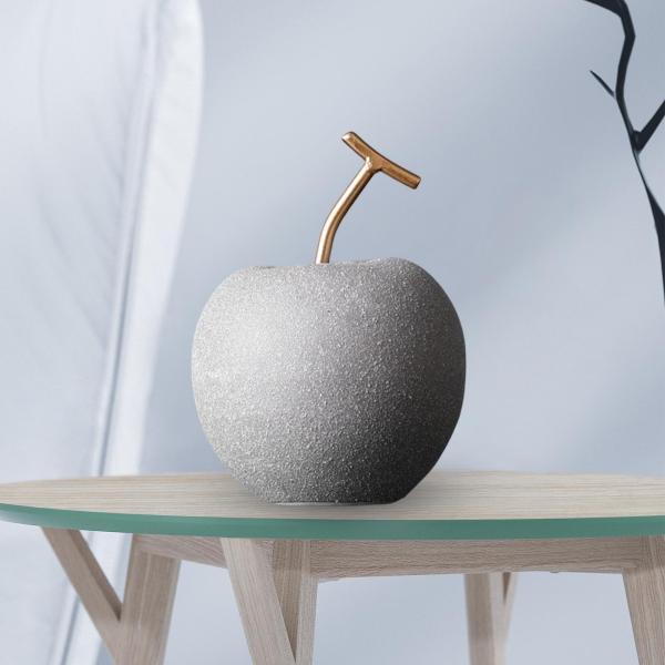 モダンな 3D フルーツ像 セラミック フィギュア 卓上 クラフト  オーナメント アートワーク アート装飾 本棚 結婚式  オフィス用