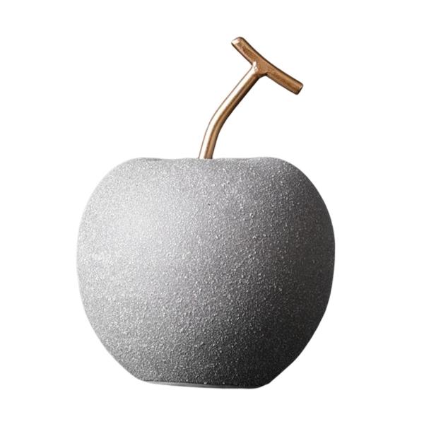 モダンな 3D フルーツ像 セラミック フィギュア 卓上 クラフト  オーナメント アートワーク アート装飾 本棚 結婚式  オフィス用