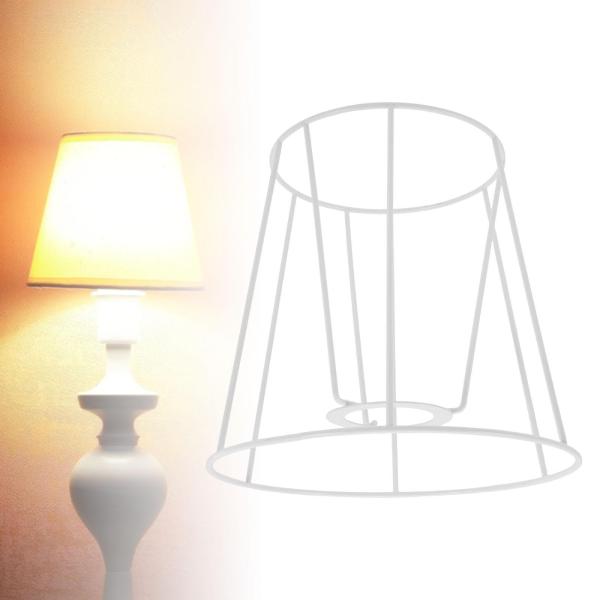 シェードホルダーフレームテーブルシェード交換用ハンギングシャンデリアブラケット電球ガードホームリビングルーム