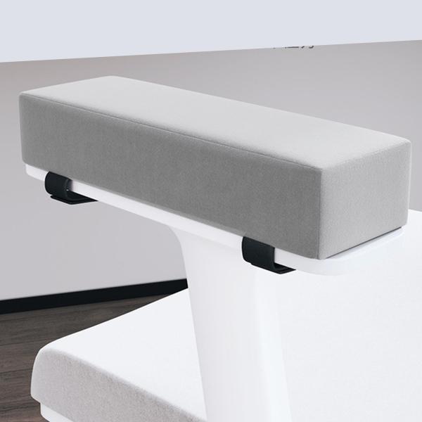 オフィスチェアゲーミングチェア用の2個の椅子アームレストクッション取り外し可能洗える