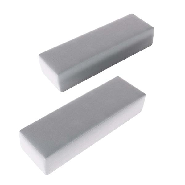 オフィスチェアゲーミングチェア用の2個の椅子アームレストクッション取り外し可能洗える