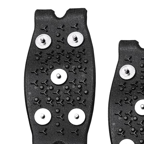 トラクション クリート オーバーシューズ 耐久性のある ランニング ウィンター アクセサリー ブーツ