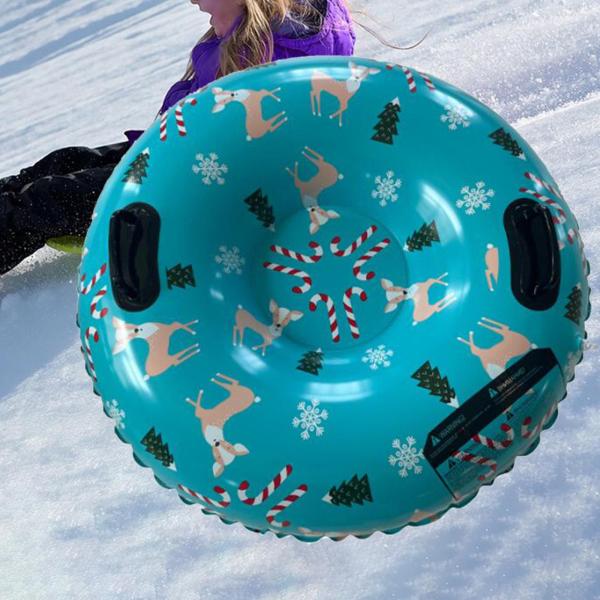 スノーチューブ スキーサークル 雪遊び ソリ 浮き輪 親子 スノーチュービング エアーチューブ ソリ 折り畳み 持ち運び インフレータブルそり 雪 冬 おもちゃ