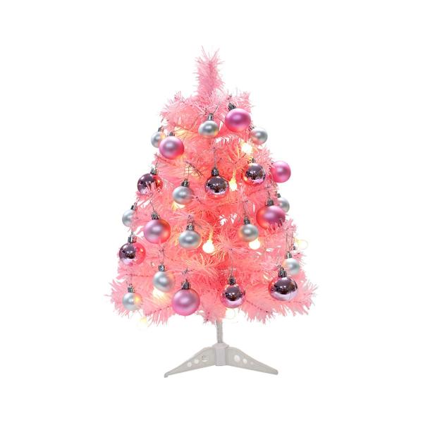 寝室のパーティーの飾りのためのボールの装飾をぶら下げ点灯クリスマスツリー