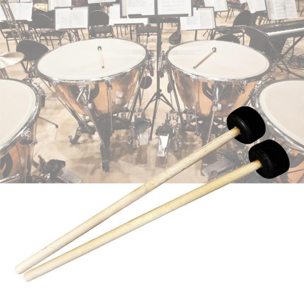 2x マレット 耐久性のあるパーカッション Accs 頑丈な耐摩耗性 音楽教育演習用