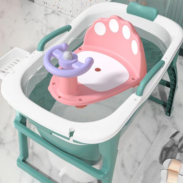 かわいい幼児浴槽椅子シートマット幼児幼児のためのベビー浴槽シート